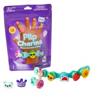 Zestaw biżuterii Plip Charms Fat Brain Toys - Turkusowy