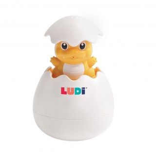 Magiczne jajko dinozaura do kąpieli LUDI