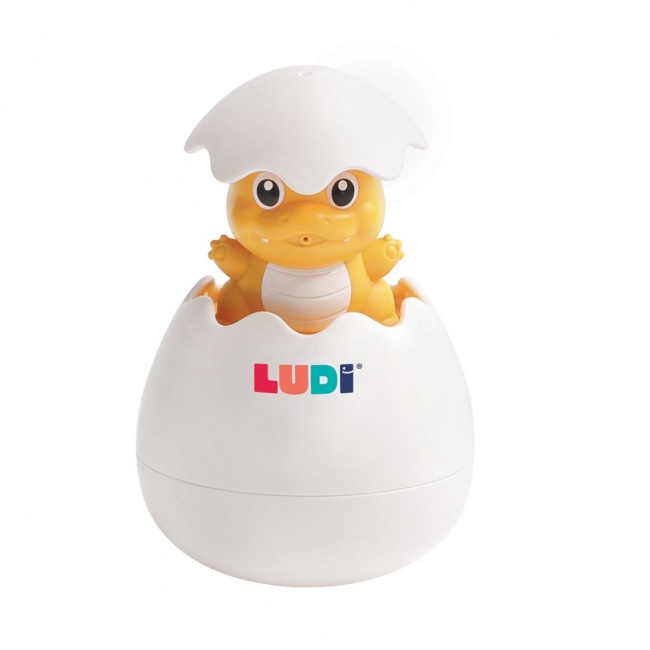 Magiczne jajko dinozaura do kąpieli LUDI