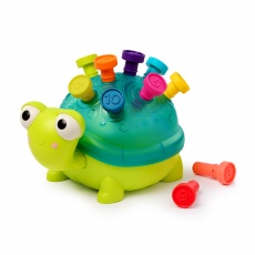 Interaktywny żółw edukacyjny - do nauki liczenia i kolorów B. Toys - Teaching Turtle Zielony