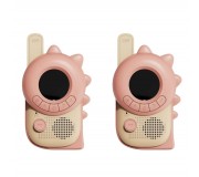 Walkie Talkie dla dzieci The Zoofamily - Dinozaur różowy
