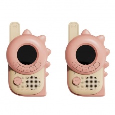 Walkie Talkie dla dzieci The Zoofamily - Dinozaur różowy