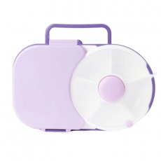 Śniadaniówka dla dzieci Lunchbox Snack Spinner 2w1 Gobe - Grape Purple