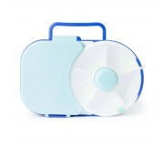 Śniadaniówka dla dzieci Lunchbox Snack Spinner 2w1 Gobe - Blueberry Blue