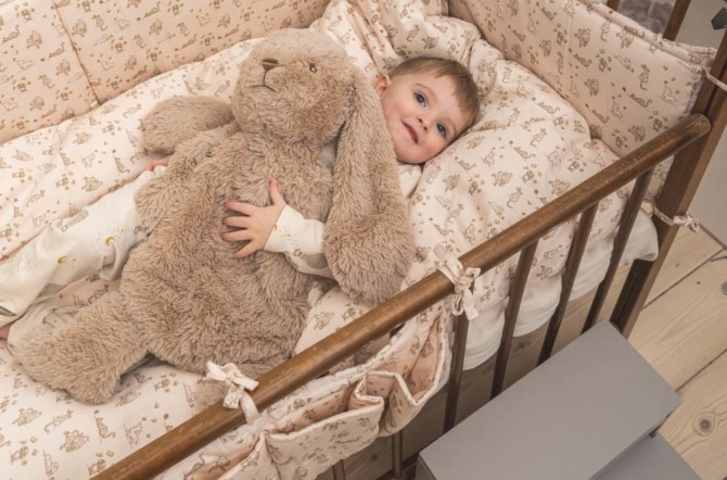 Ciężki Królik Teddy – Uspokajająca Przytulanka dla Lepszego Snu brązowy