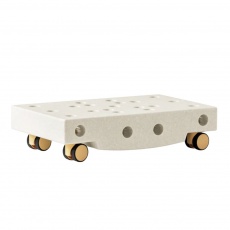 Platforma sensoryczna Scooter Board MODU - Sand Grey/Honey Yellow