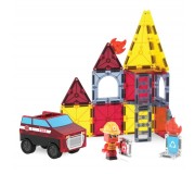 Klocki magnetyczne MAGNA-TILES - Straż Pożarna 27 el.