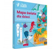 Interaktywna mapa Czytaj z Albikiem Albi - Mapa świata dla dzieci