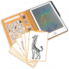 Podświetlany tablet do rysowania Kidydraw Mini Kidywolf - Zwierzęta