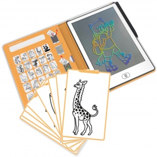 Podświetlany tablet do rysowania Kidydraw Mini Kidywolf - Zwierzęta