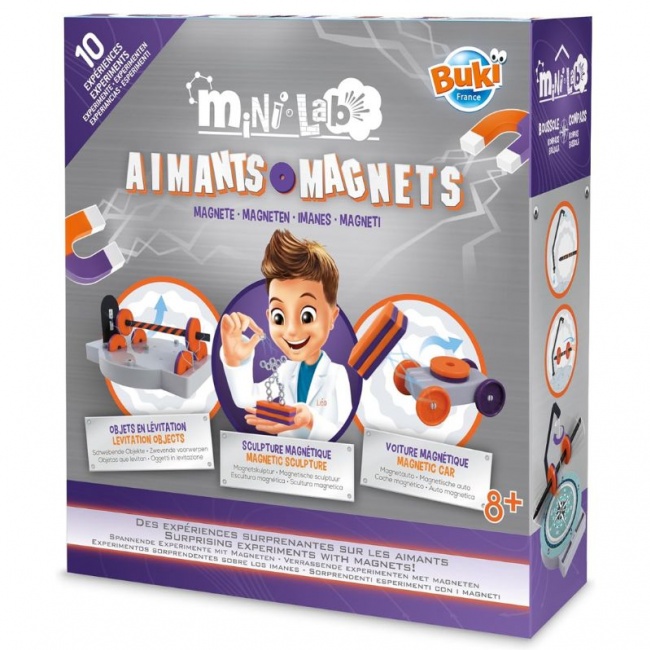 Zestaw Mini lab Buki - Magnesy