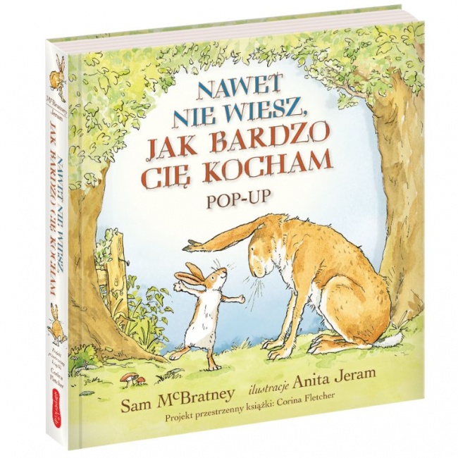 Książka "Nawet nie wiesz, jak bardzo cię kocham. Pop-up" Wydawnictwo Harperkids