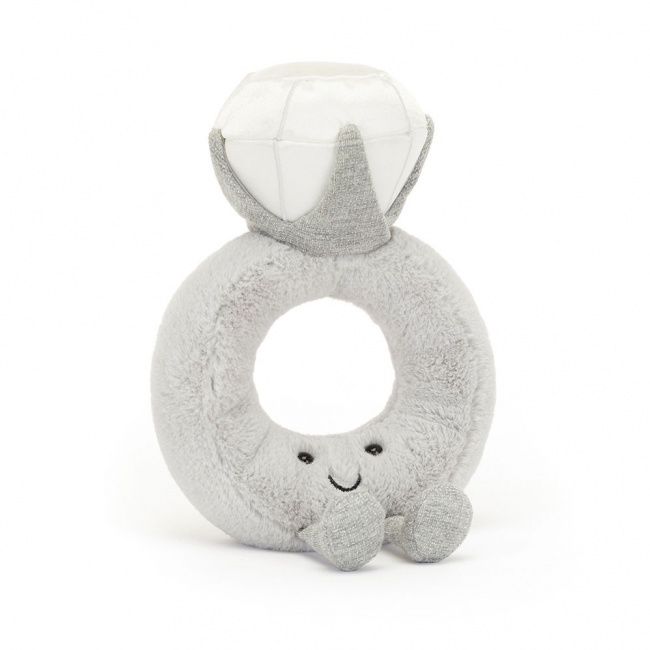 Pluszowy pierścionek Jellycat - Z diamentem 20 cm