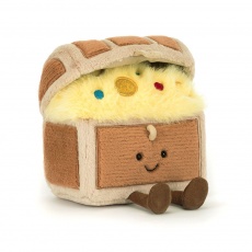 Pluszowa Zabawna Skrzynia Skarbów Jellycat 19 cm