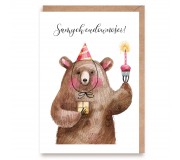 Kartka urodzinowa Cardie - Samych cudowności!