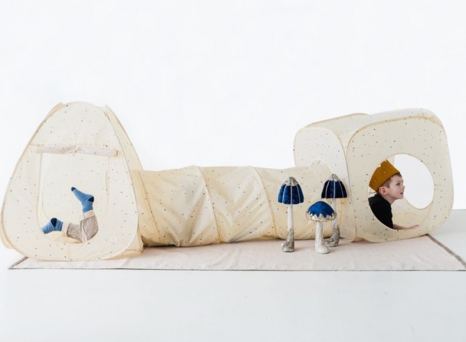 Zestaw namiotów dla dzieci domek z tunelem