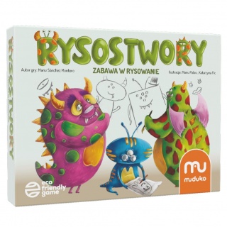 Gra zabawa w rysowanie Muduko - Rysostwory