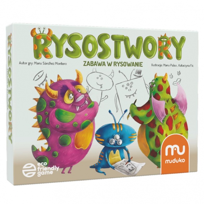 Gra zabawa w rysowanie Muduko - Rysostwory