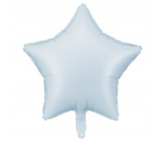 Balon foliowy Party Deco - Gwiazdka mglisty niebieski 48 cm