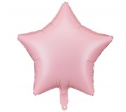 Balon foliowy Party Deco - Gwiazdka różowy 48 cm