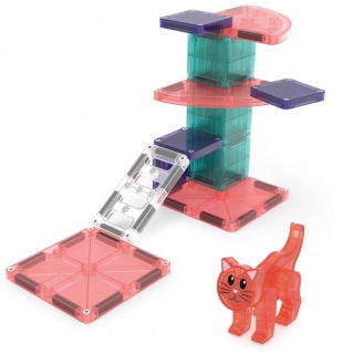 Klocki magnetyczne MAGNA-TILES - Cat Tree 13 el.
