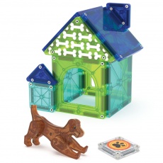 Klocki magnetyczne MAGNA-TILES - Dog House 13 el.