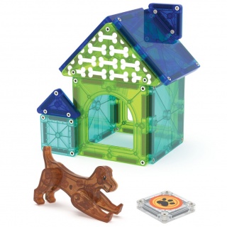 Klocki magnetyczne MAGNA-TILES - Dog House 13 el.