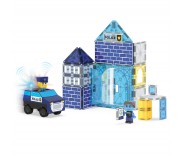 Klocki magnetyczne MAGNA-TILES - Police Station 35 el.