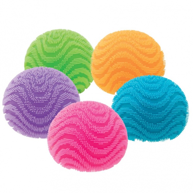Sensoryczny gniotek Schylling - Fuzz Ball Wonder Waves Needoh