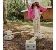 Zestaw Balance Track MODU - Sand Grey/Honey Yellow