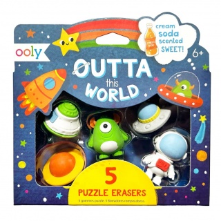 Pachnące gumki do ścierania i składania Ooly - Kosmos