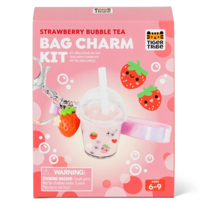 Zestaw kreatywny Tiger Tribe - zawieszka DIY Bubble Tea
