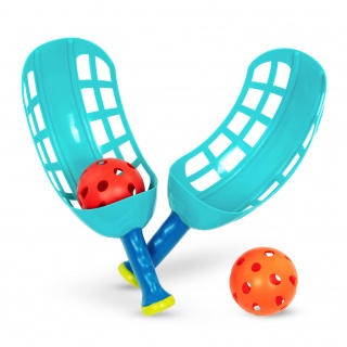 Gra zręcznościowa Battat - Szufle z piłkami Scoop & Toss Game Set