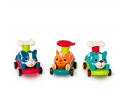 Autko zwierzak z napędem Push&Go Batatt - PawMobiles