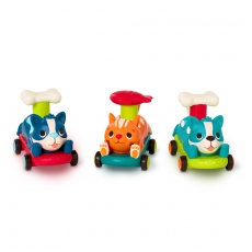 Autko zwierzak z napędem Push&Go Batatt - PawMobiles