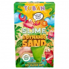 Zestaw DIY TUBAN - Slime & Dynamic sand XL