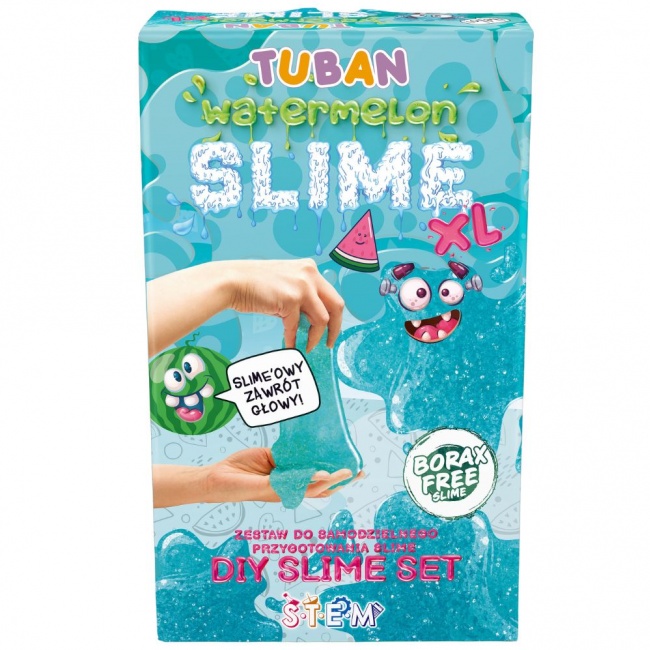Zestaw DIY TUBAN - Slime Arbuz XL