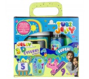 Zestaw Tubi Jelly TUBAN 6 kolorów + małe akwarium - Cyferki