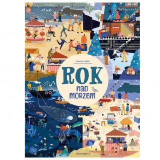 Książka "Rok nad morzem" Wydawnictwo Nasza Księgarnia
