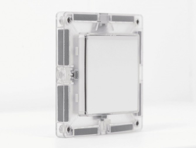 Klocki magnetyczne konstrukcyjne Connetix świecące na USB