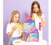 Klocki magnetyczne Connetix - Glitter Unicorn Pack 56 el.