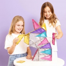 Klocki magnetyczne Connetix - Glitter Unicorn Pack 56 el.