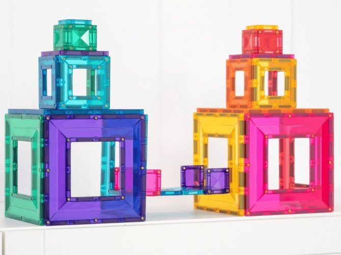 Klocki magnetyczne okienka Connetix