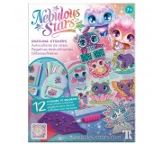 Kreatywne naklejki do ozdabiania z kryształkami Nebulous Stars 7+