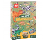 Magnetyczna układanka edukacyjna z kartami Apli Kids - Dino