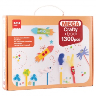 Zestaw artystyczny Mega CRAFTY box Apli Kids