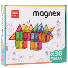 Klocki magnetyczne Magnex Apli Kids 36 el.