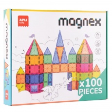 Klocki magnetyczne Magnex Apli Kids 100 el.