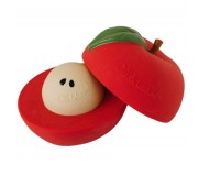 Gryzak układanka z piłką grzechotką Oli&Carol - Jabłko