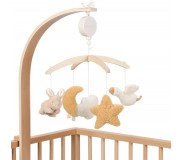Karuzela do łóżeczka drewniana Little Dutch - Newborn Naturals